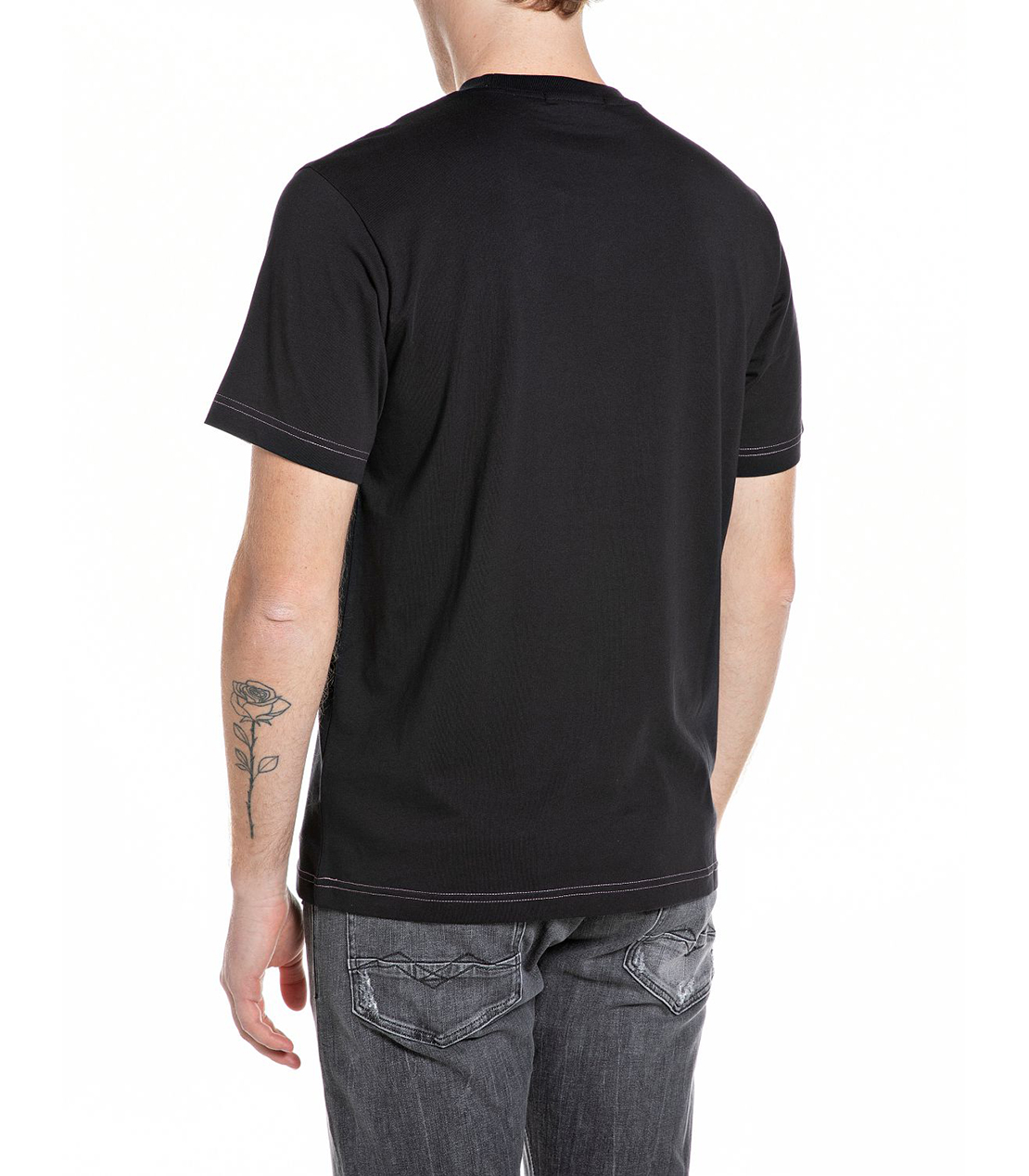 ヘビーコットンジャージーVENICE Tシャツ 詳細画像 ブラック 2